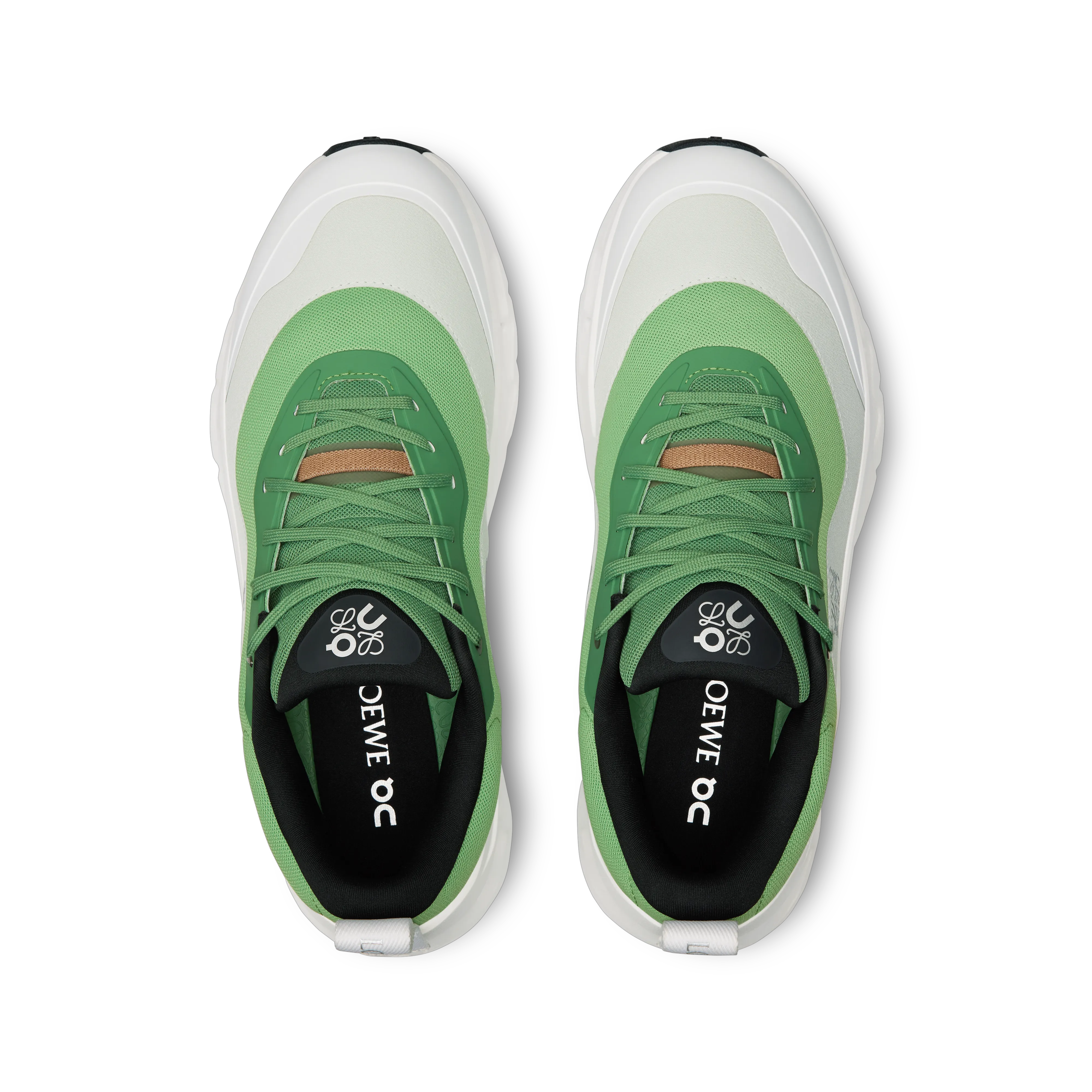 Green White
