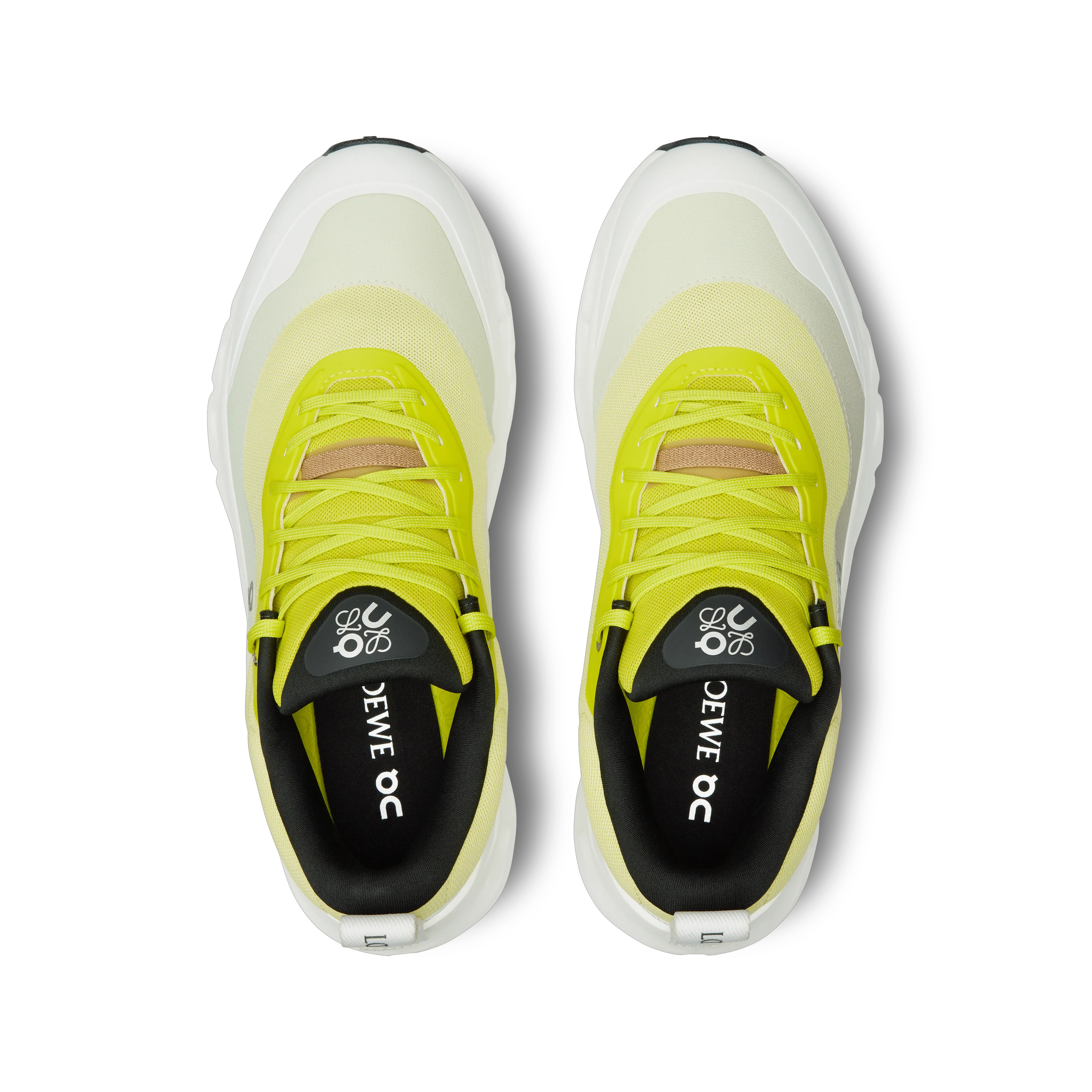 Neon Yellow White