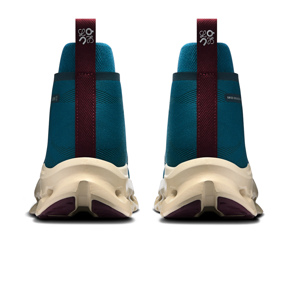 Teal Oatmeal Burgundy